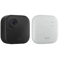 Blink Outdoor 4 Wire-Free 1080p Full HD Add-On IP Security Camera with Sync Module XR Range Extender/System Hub