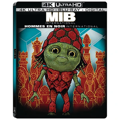 Men In Black: International (SteelBook) (4K Ultra HD) (Blu-ray Combo) - Only at Best Buy