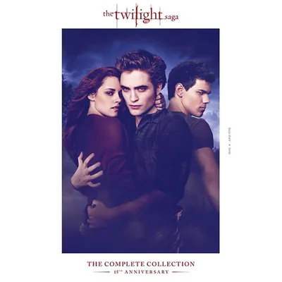 Twilight Saga 5 Movie (English) (15th Anniversary Ediition) (Blu-ray Combo)
