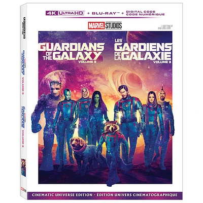 Guardians Of The Galaxy Volume 3 (anglais) (Ultra HD 4K) (combo Blu-ray) (2023)