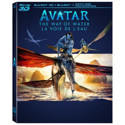 Avatar: The Way Of Water 3D (anglais) (combo Blu-ray) (2022)