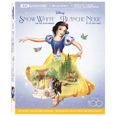 Snow White And The Seven Dwarfs (English) (4K Ultra HD) (Blu-ray Combo) (1937)