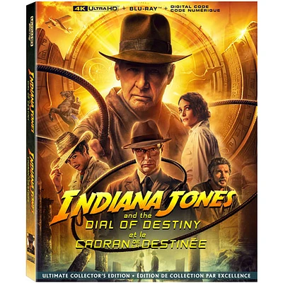 Indiana Jones And The Dial Of Destiny (anglais) (Ultra HD 4K) (combo Blu-ray) (2023)