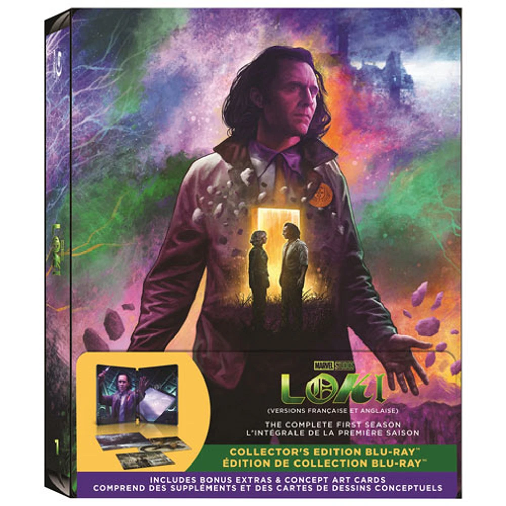 Loki: The Complete First Season (édition de collection) (SteelBook) (Blu-ray)