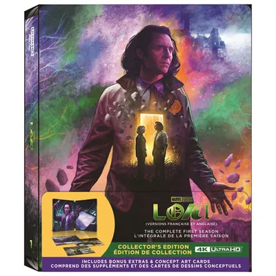Loki: The Complete First Season (Collector's Edition) (SteelBook) (4K Ultra HD)