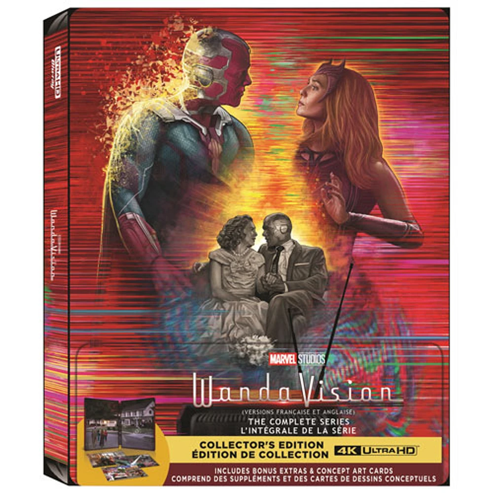 WandaVision: The Complete Series (édition de collection) (SteelBook) (Ultra HD 4K)