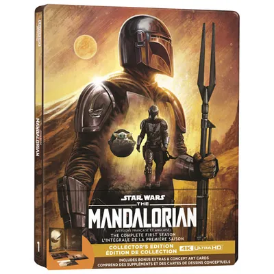 The Mandalorian: The Complete First Season (édition de collection) (SteelBook) (Ultra HD 4K)