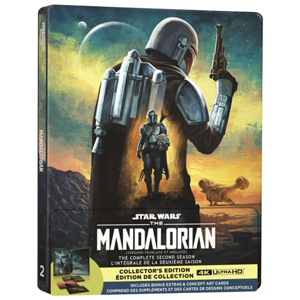 The Mandalorian: The Complete Second Season (édition de collection) (SteelBook) (Ultra HD 4K)