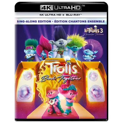 Trolls: Band Together (Sing-Along Edition) (4K Ultra HD) (Blu-ray Combo)