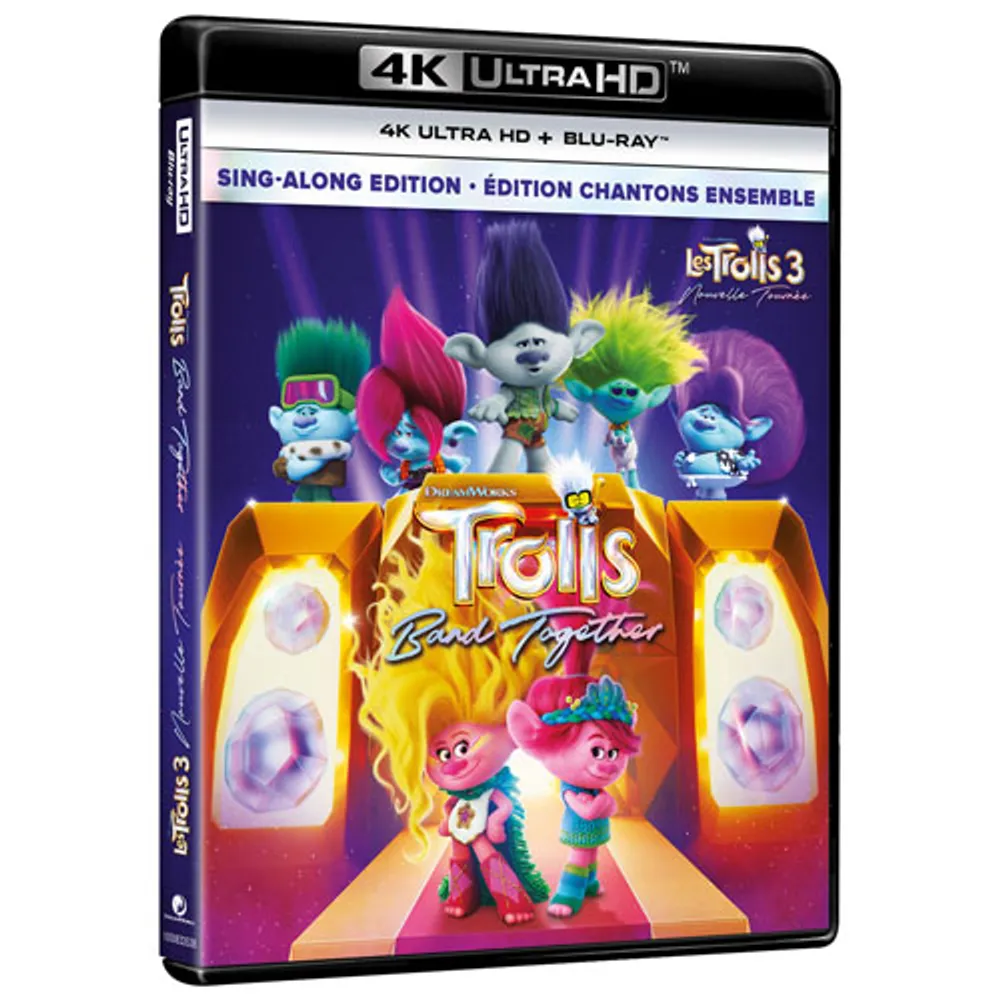 Trolls: Band Together (Sing-Along Edition) (4K Ultra HD) (Blu-ray Combo)