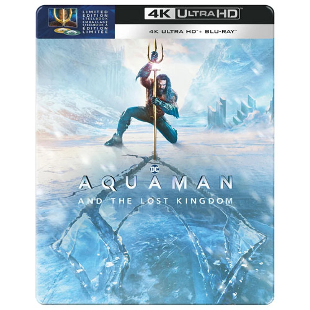 Aquaman and The Lost Kingdom (SteelBook) (4K Ultra HD) (Blu-ray Combo) (2023)