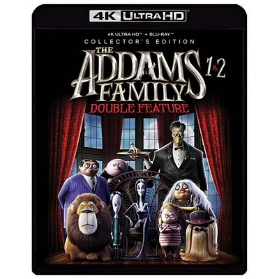 The Addams Family 1 & 2 Double Feature (Collector's Edition) (4K Ultra HD) (Blu-ray Combo)