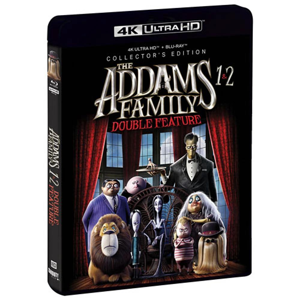 The Addams Family 1 & 2 Double Feature (Collector's Edition) (4K Ultra HD) (Blu-ray Combo)