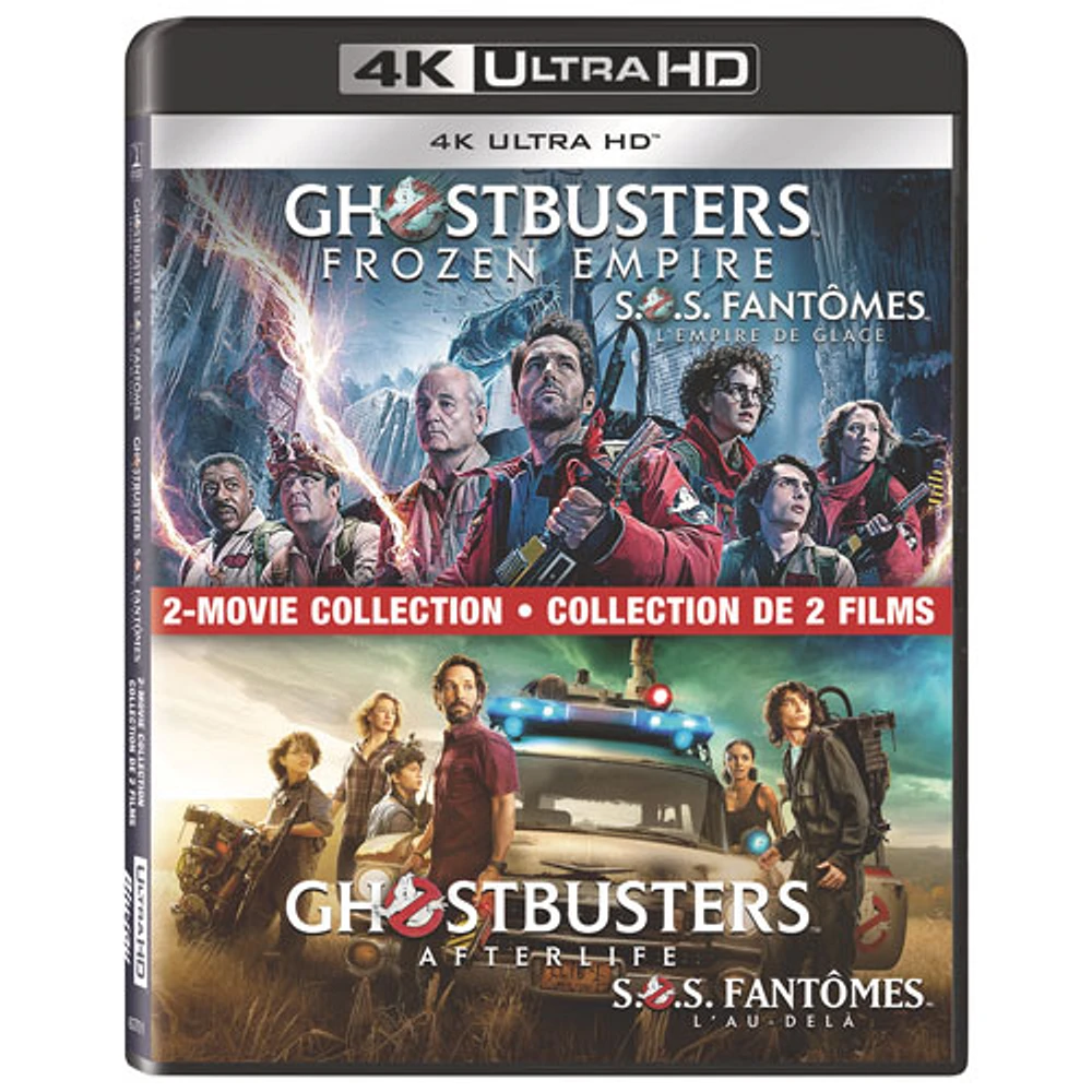 Ghostbusters: Frozen Empire/Ghostbusters: Afterlife (4K Ultra HD)