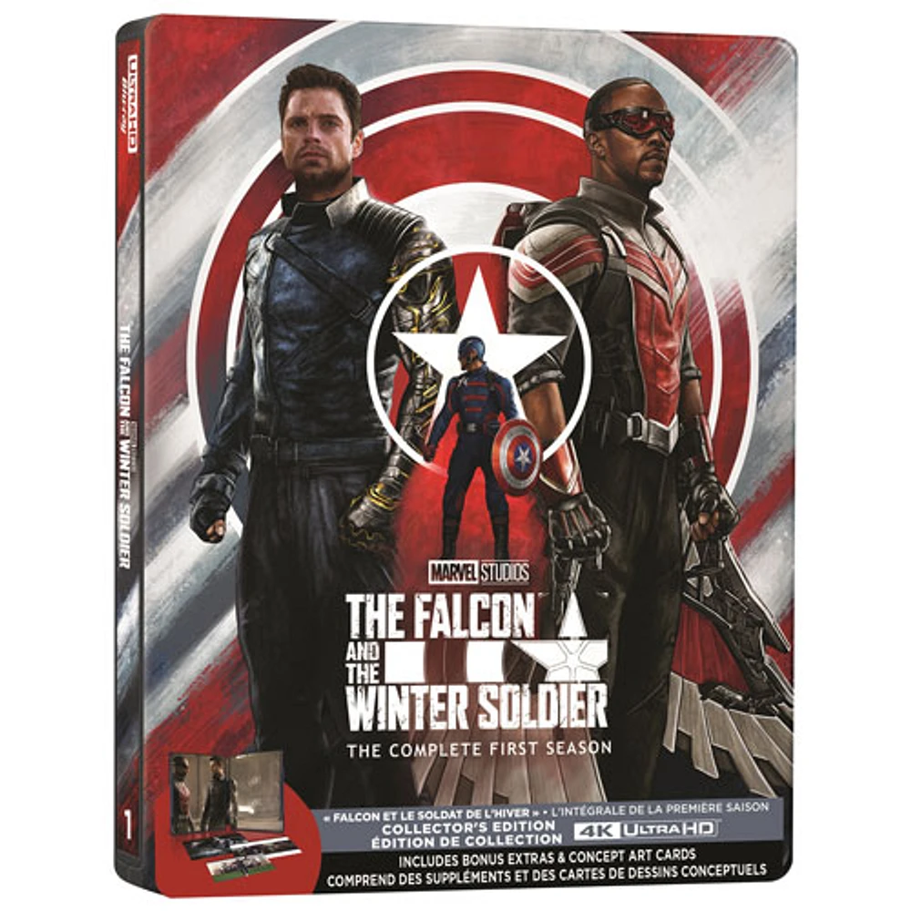 The Falcon and The Winter Soldier: The Complete First Season (4K Ultra HD) (Blu-ray Combo) (2021)