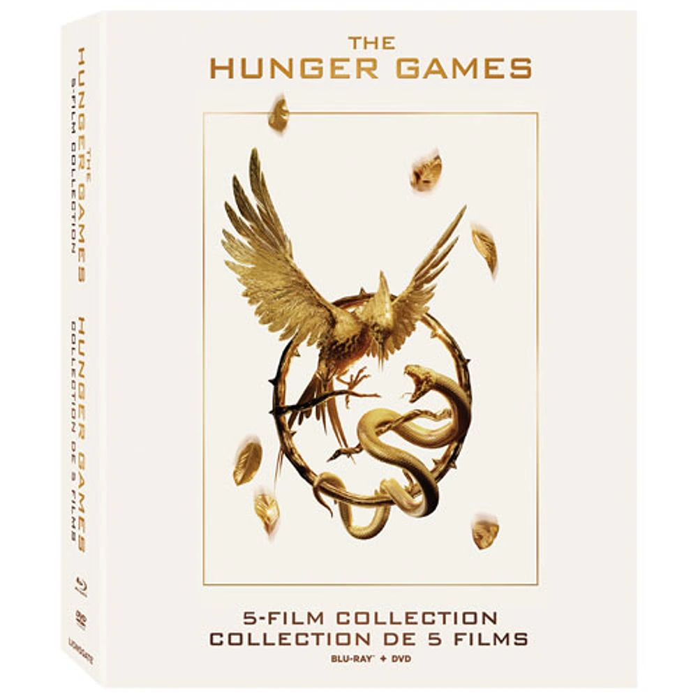 The Hunger Games: 5-Movies Collection (combo Blu-ray)