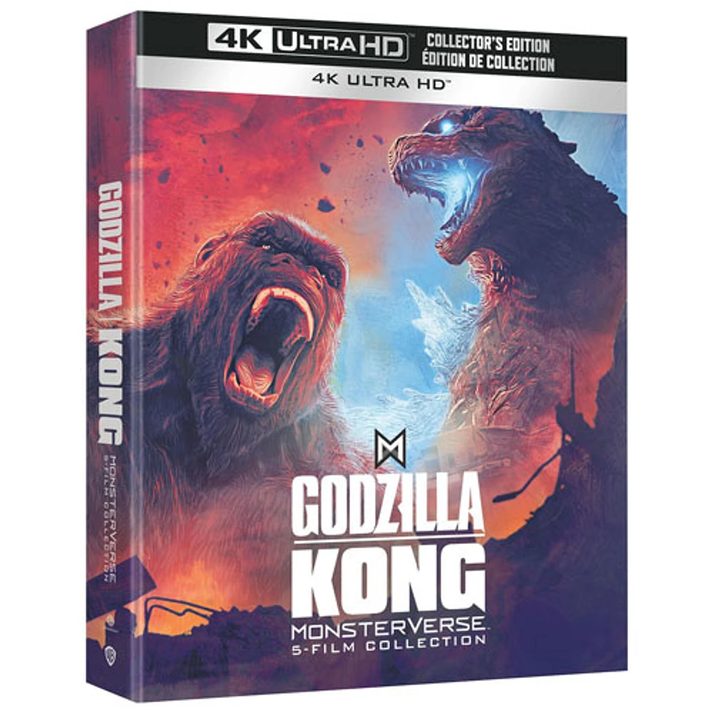 Godzilla x Kong Monsterverse 5-Film Collection (Collector's Edition) (4K Ultra HD)