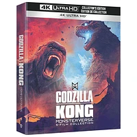 Godzilla x Kong Monsterverse 5-Film Collection (Collector's Edition) (4K Ultra HD)