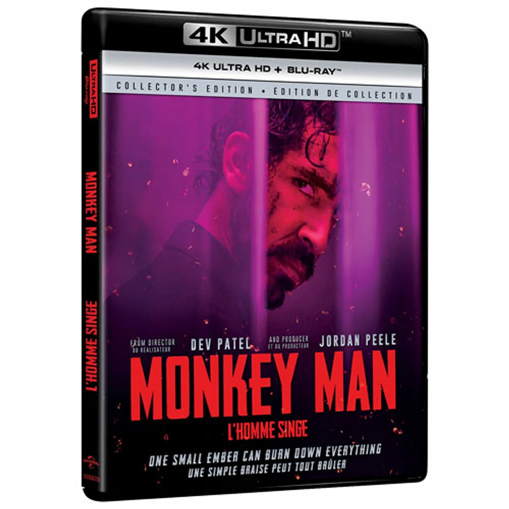 Monkey Man (Collector's Edition) (4K Ultra HD) (Blu-ray Combo)