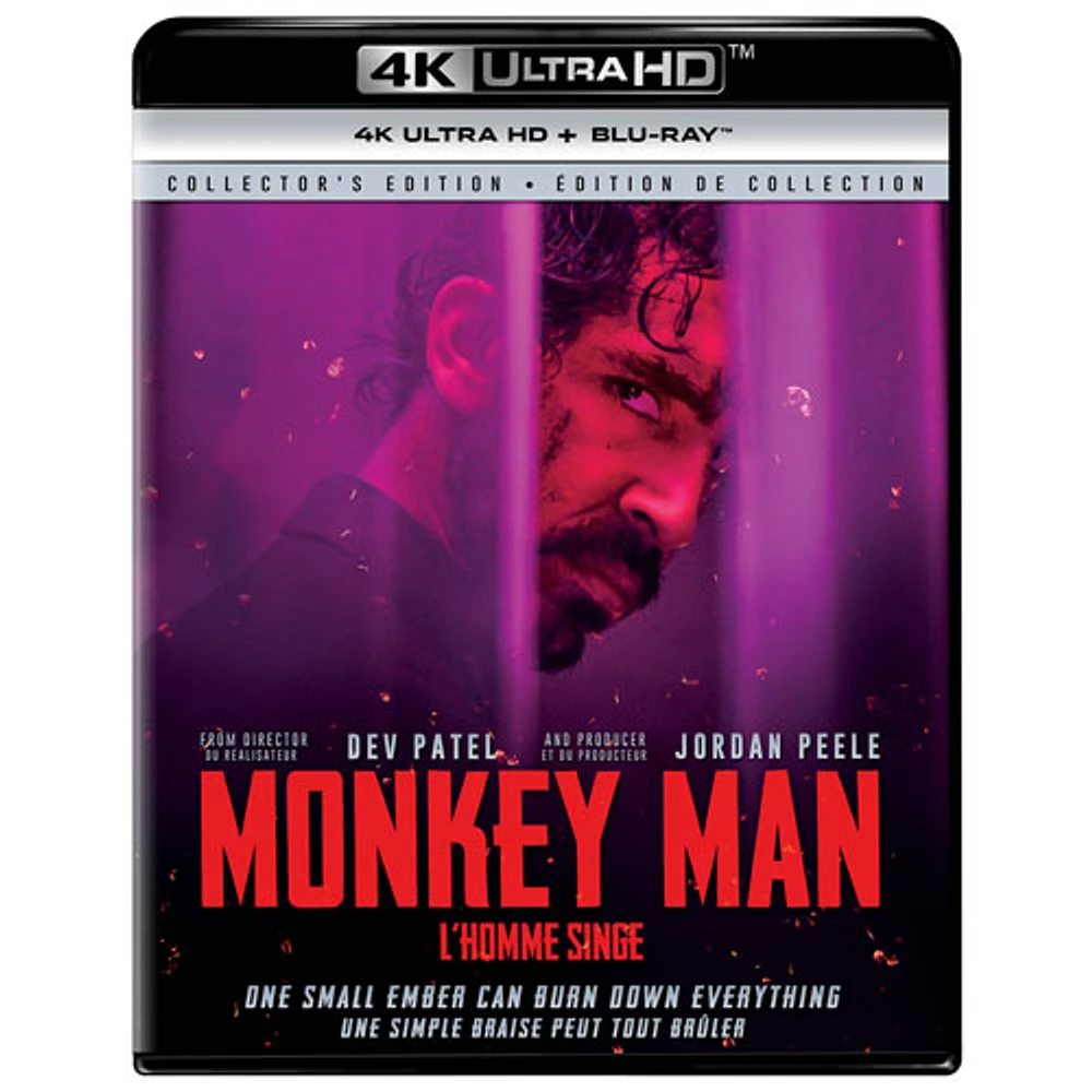 Monkey Man (Collector's Edition) (4K Ultra HD) (Blu-ray Combo)