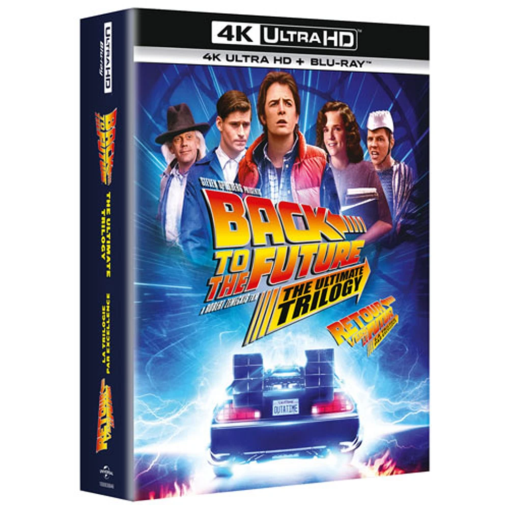 Back To The Future: The Ultimate Trilogy (4K Ultra HD) (Blu-ray Combo)