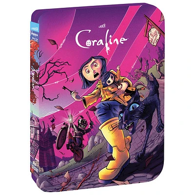 Coraline (SteelBook) (4K Ultra HD) (Blu-ray Combo)