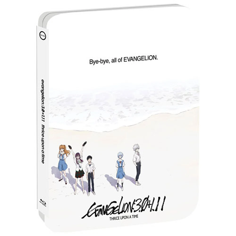 Evangelion: 3.0+1.11 Thrice Upon A Time (SteelBook) (Blu-ray Combo)