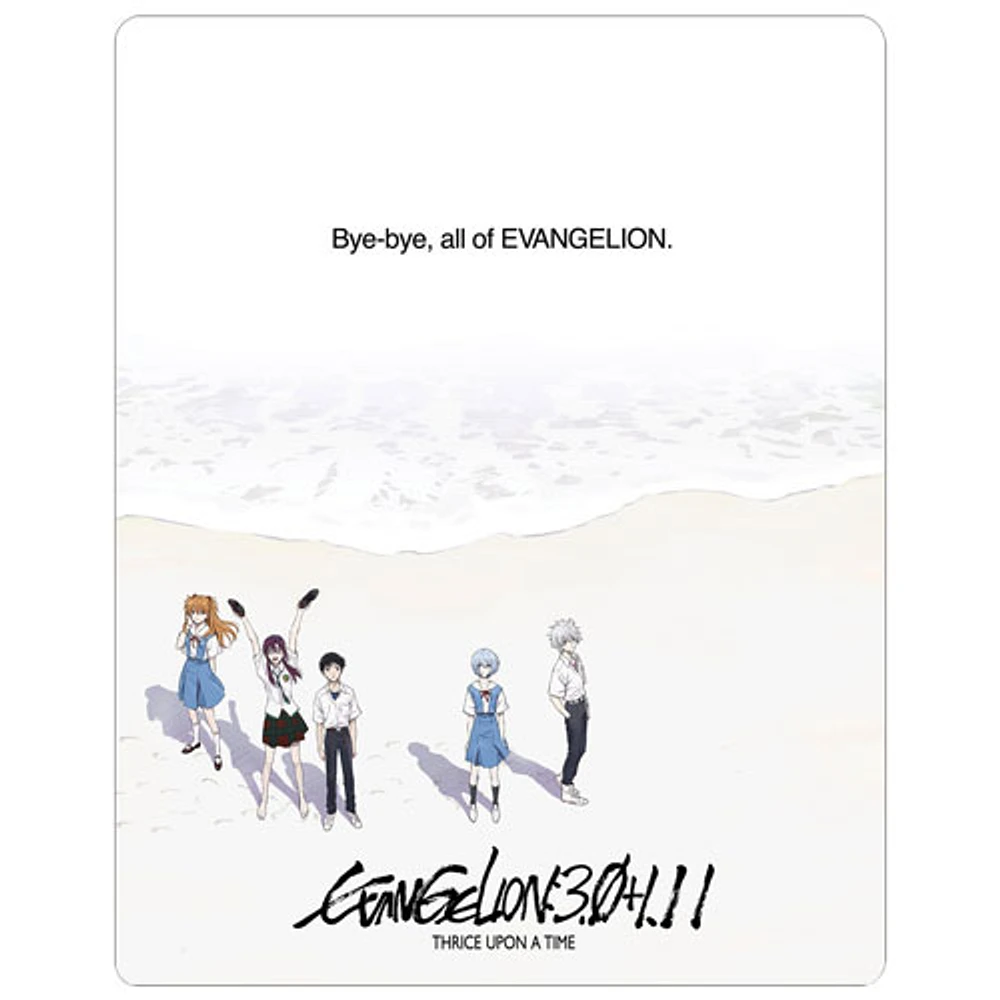 Evangelion: 3.0+1.11 Thrice Upon A Time (SteelBook) (Blu-ray Combo)