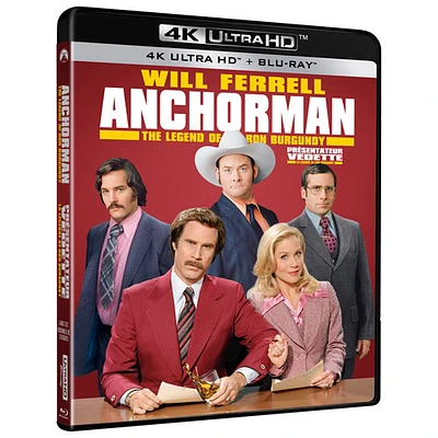 Anchorman: The Legend of Ron Burgundy (4K Ultra HD) (Blu-ray Combo)