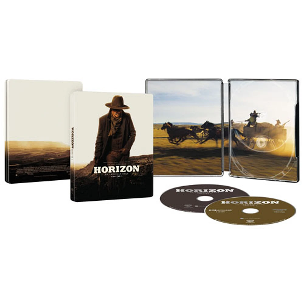 Horizon: An American Saga - Chapter 1 (Limited Edition) (SteelBook) (4K Ultra HD) (Blu-ray Combo)