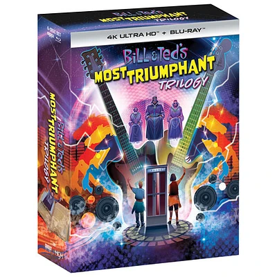 Bill & Ted's: Most Triumphant Trilogy (4K Ultra HD) (Blu-ray Combo)