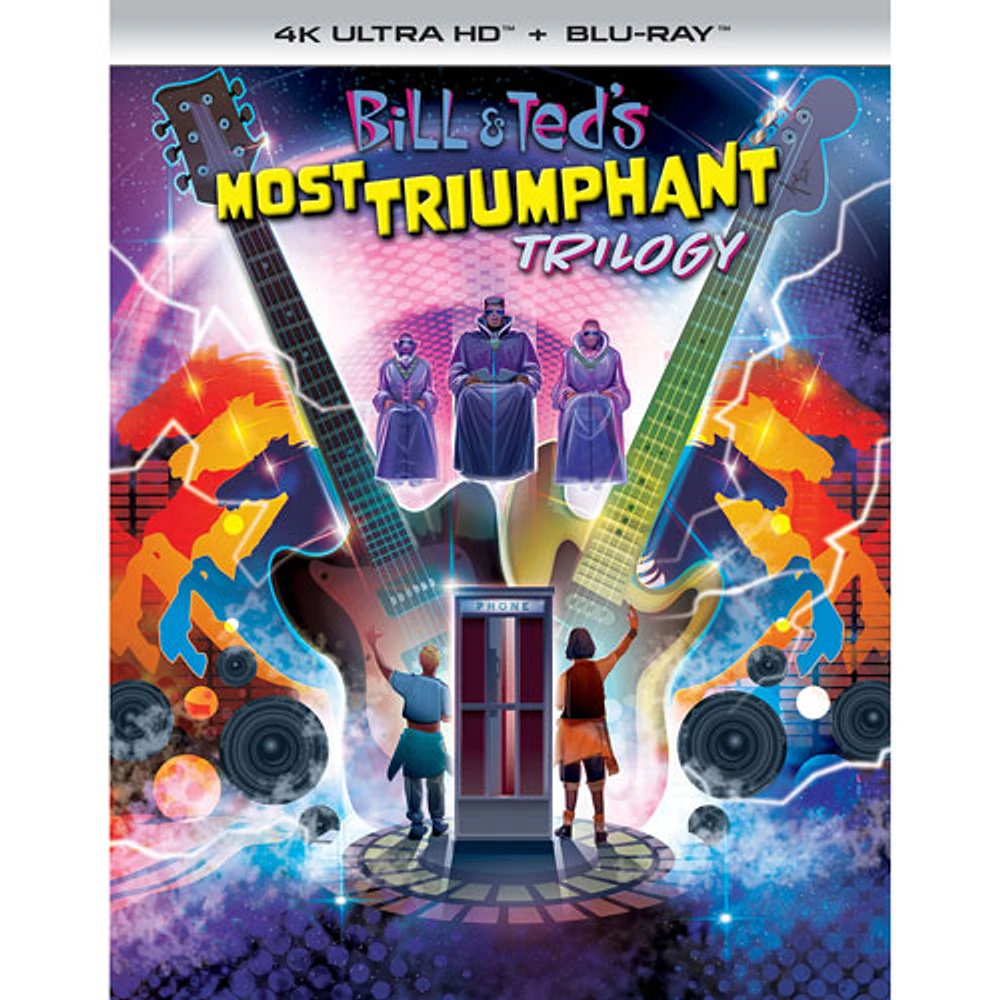 Bill & Ted's: Most Triumphant Trilogy (4K Ultra HD) (Blu-ray Combo)