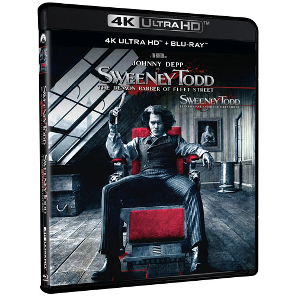 Sweeney Todd: The Demon Barber Of Fleet Street (4K Ultra HD)