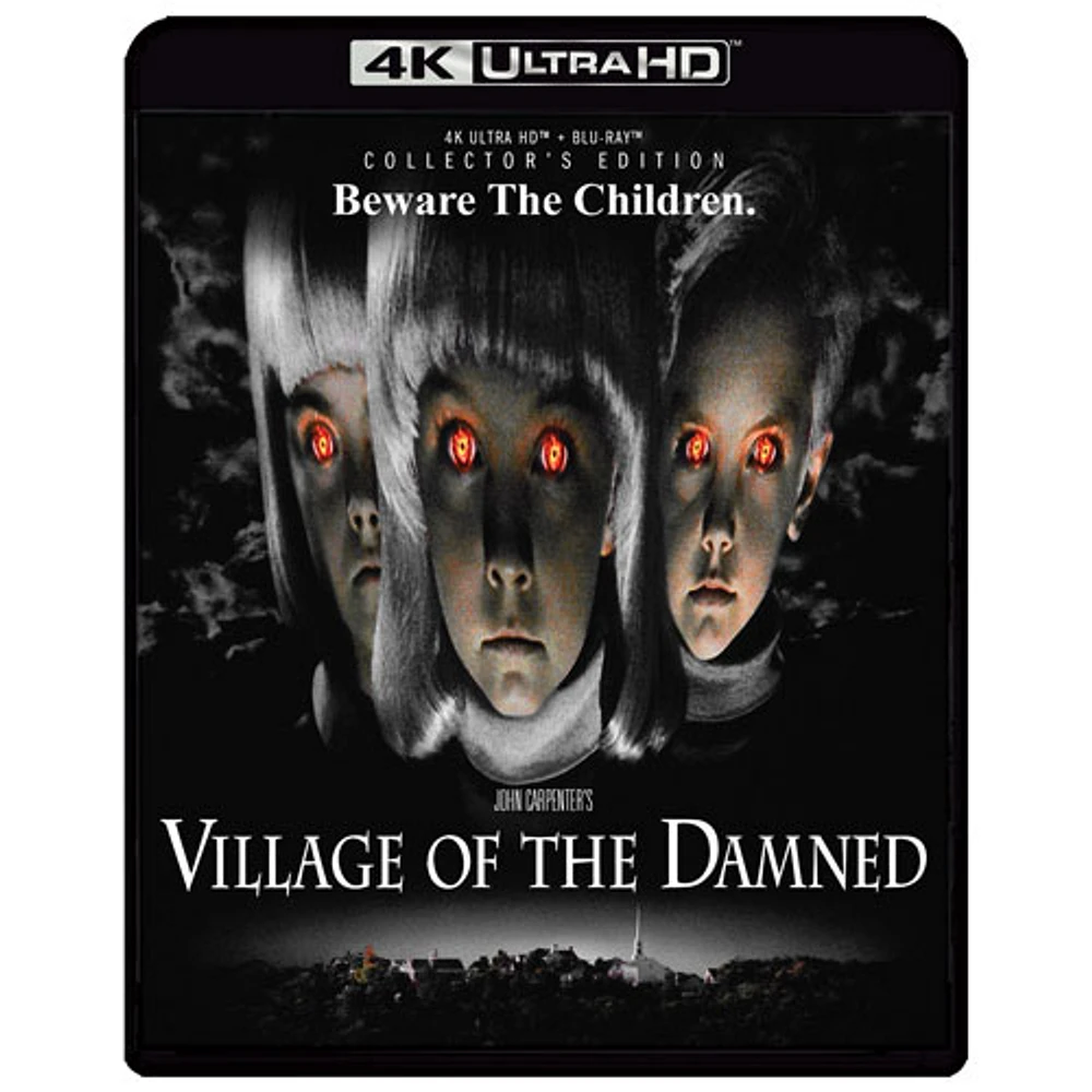 Village Of The Damned (Collector's Edition) (4K Ultra HD) (Blu-ray Combo)