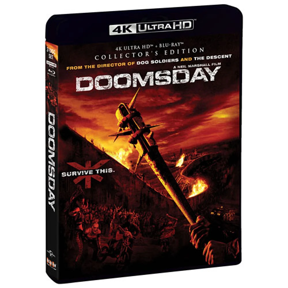 Doomsday (Édition de collection) (Ultra HD 4K) (Combo Blu-ray)