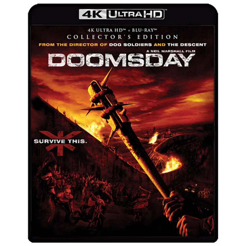 Doomsday (Édition de collection) (Ultra HD 4K) (Combo Blu-ray)