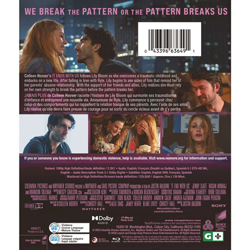 It Ends With Us (Blu-ray)