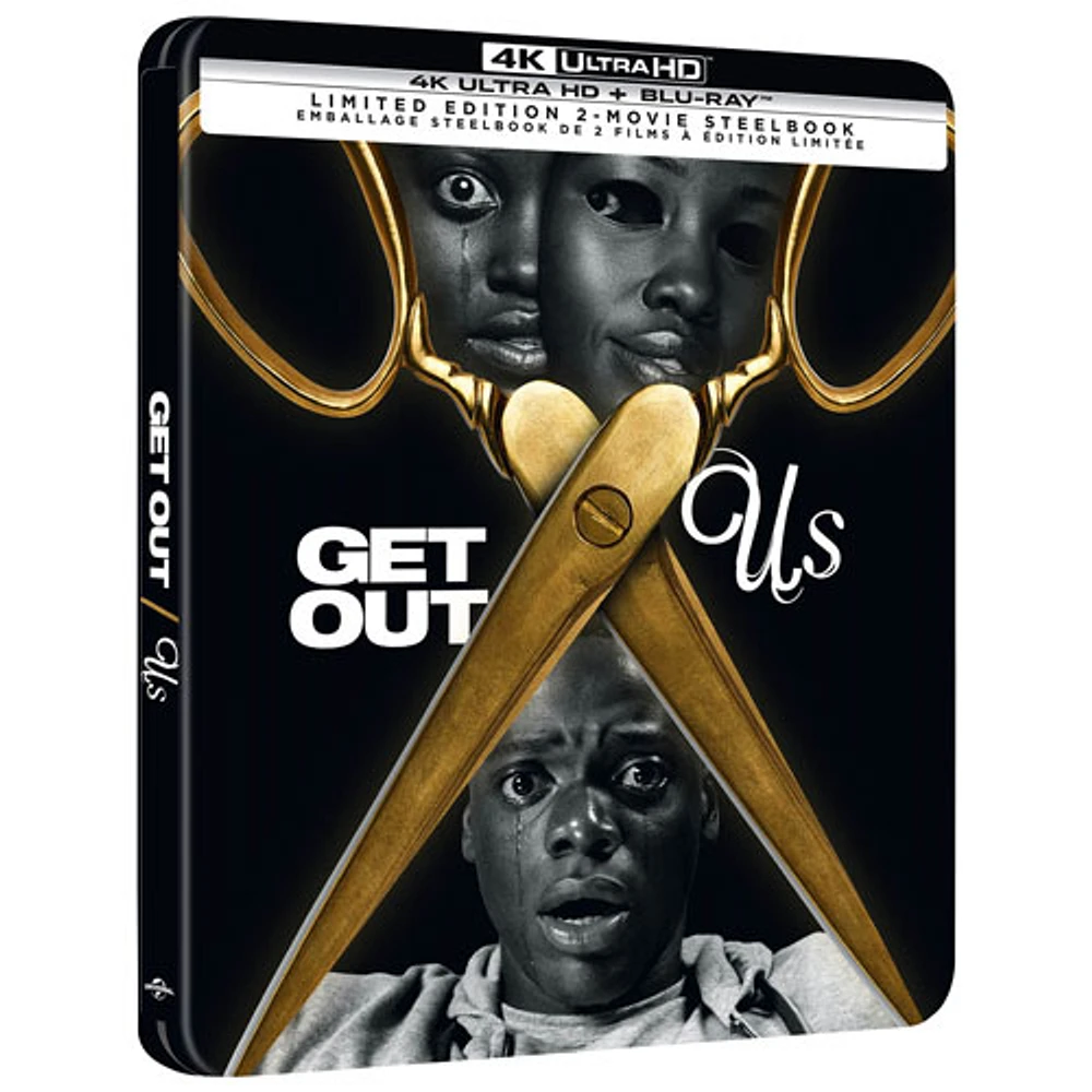 Us / Get Out: 2-Movie Collection (Limited Edition) (SteelBook) (4K Ultra HD) (Blu-ray Combo)