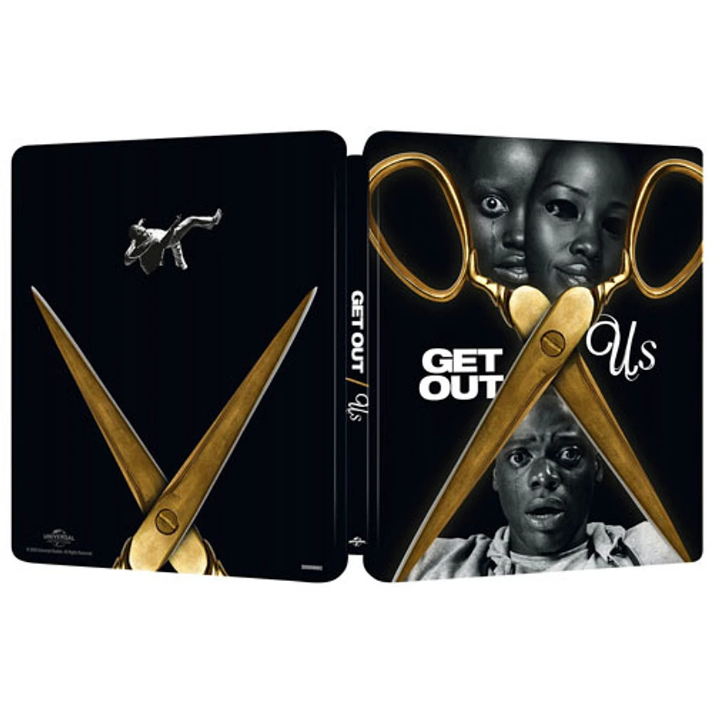 Us / Get Out: 2-Movie Collection (Limited Edition) (SteelBook) (4K Ultra HD) (Blu-ray Combo)