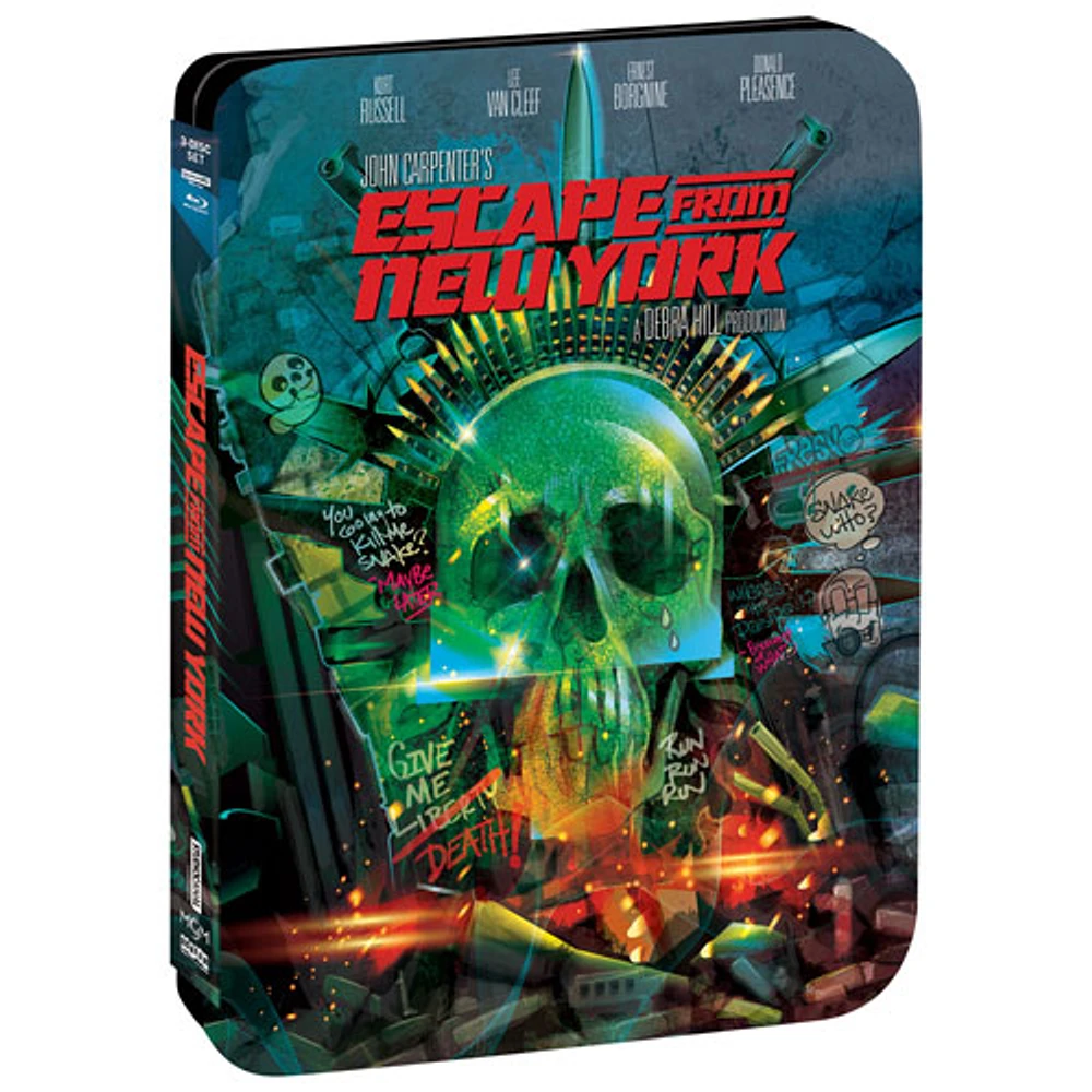 Escape From New York (Limited Edition) (3-Discs) (SteelBook) (4K Ultra HD)