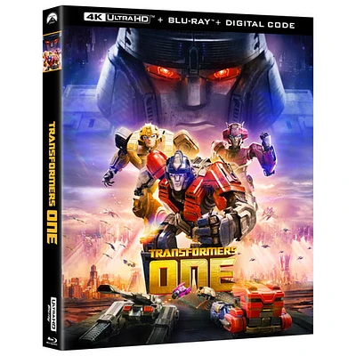 Transformers One (anglais) (Ultra HD 4K) (combo Blu-ray)