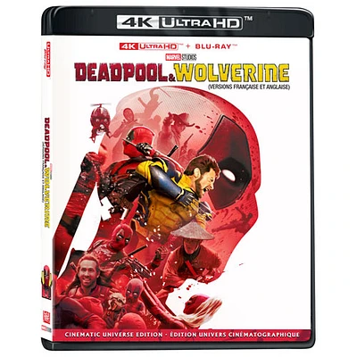 Deadpool & Wolverine (English) (4K Ultra HD) (Blu-ray) (2024)