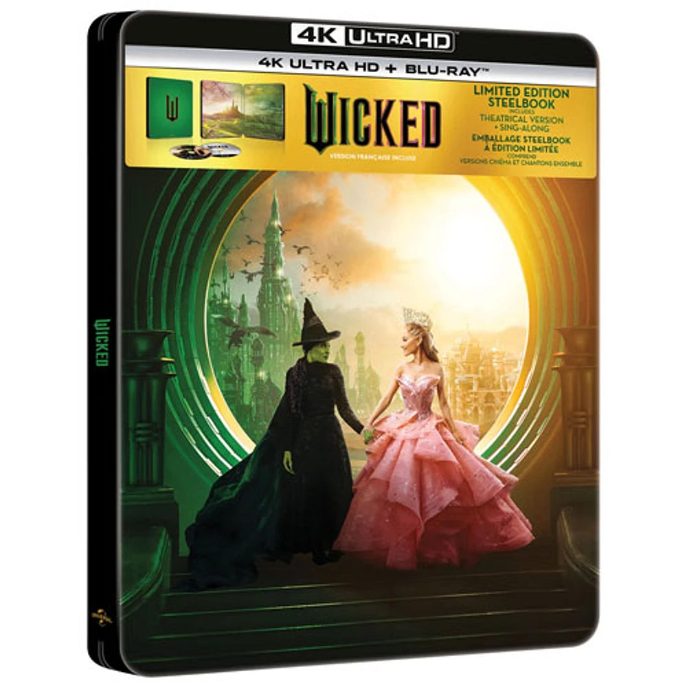 Wicked (édition limitée) (SteelBook) (Ultra HD 4K) (combo Blu-ray)