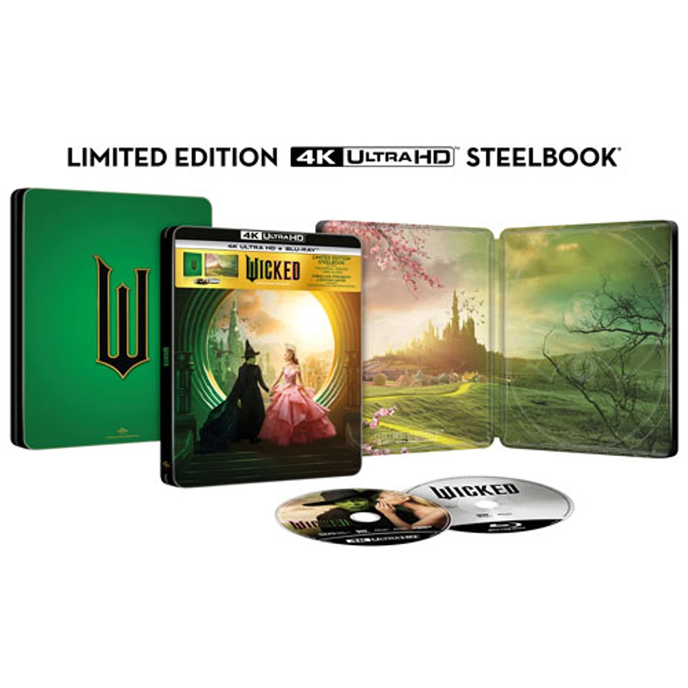 Wicked (Limited Edition) (SteelBook) (4K Ultra HD) (Blu-ray Combo)