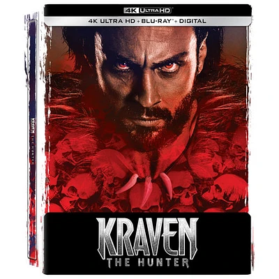 Kraven: The Hunter (SteelBook) (4K Ultra HD) (Blu-ray Combo)