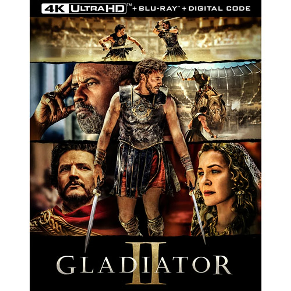 Gladiator II (Anglais) (Ultra HD 4K) (Combo Blu-ray)