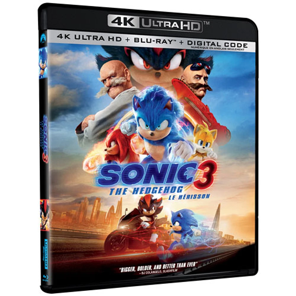 Sonic 3: The Hedgehog (4K Ultra HD) (Blu-ray Combo)