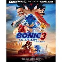 Sonic 3: The Hedgehog (4K Ultra HD) (Blu-ray Combo)