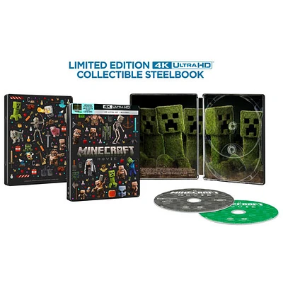 A Minecraft Movie (Steelbook) (Ultra HD 4K) (Blu-ray)