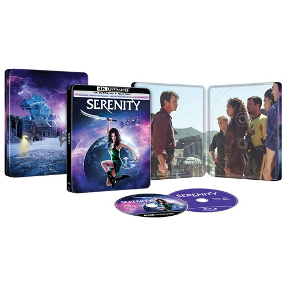Serenity (Steelbook) (Ultra HD 4K) (combo Blu-ray) (2019)